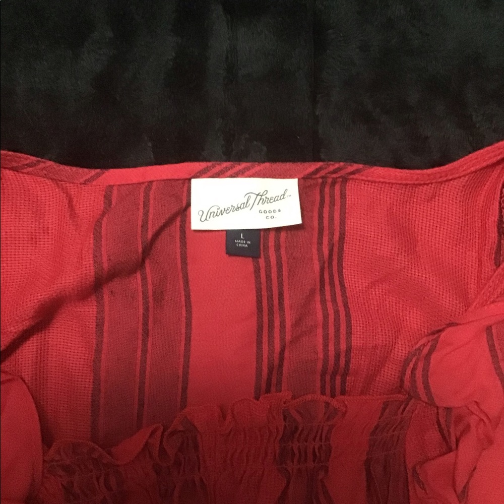 Universal Thread Printed Ruffle Blouse - Picture 5 of 5